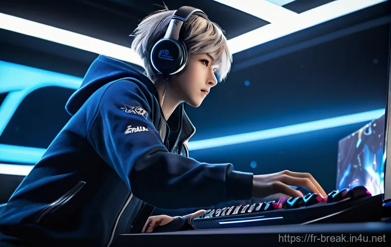 붕괴 스타레일 커스텀 컨트롤 세팅 - A split-scene image demonstrating a young adult gamer (gender-neutral, dressed in casual, fully cove... 붕괴 스타레일 커스텀 컨트롤 세팅 - A split-scene image demonstrating a young adult gamer (gender-neutral, dressed in casual, fully cove...